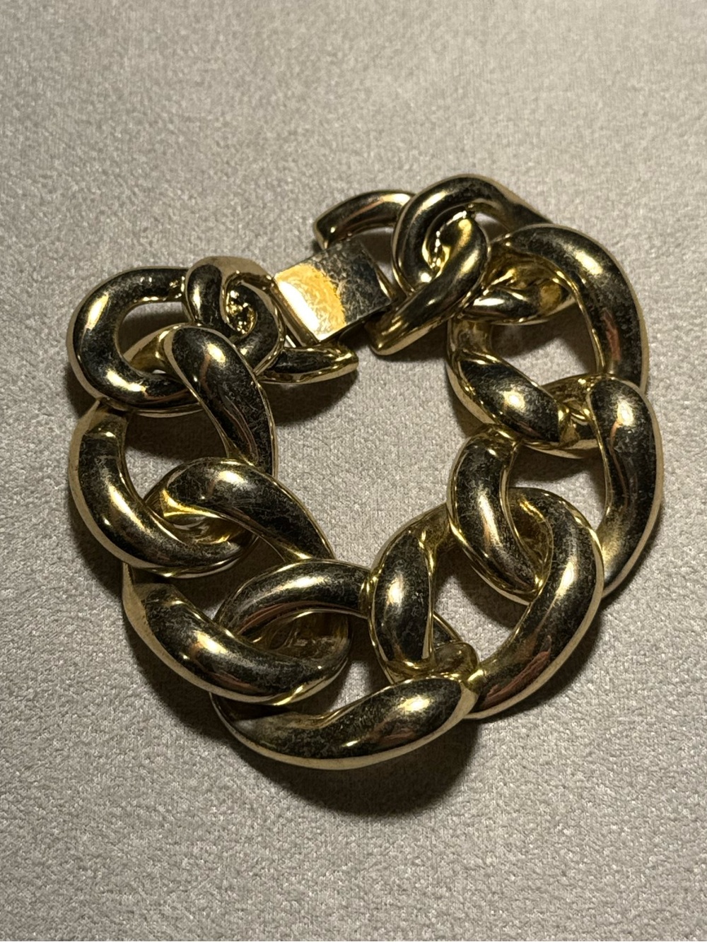 Chunky Gold Chain Bracelet - Gold Women's Jewelry